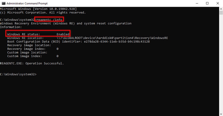 Sử dụng Command Prompt
