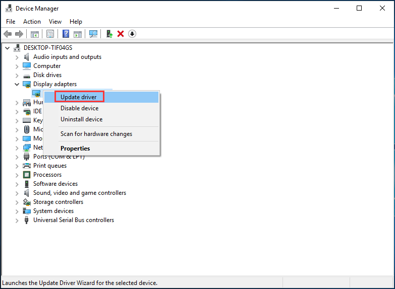 Cập nhật driver card màn hình AMD