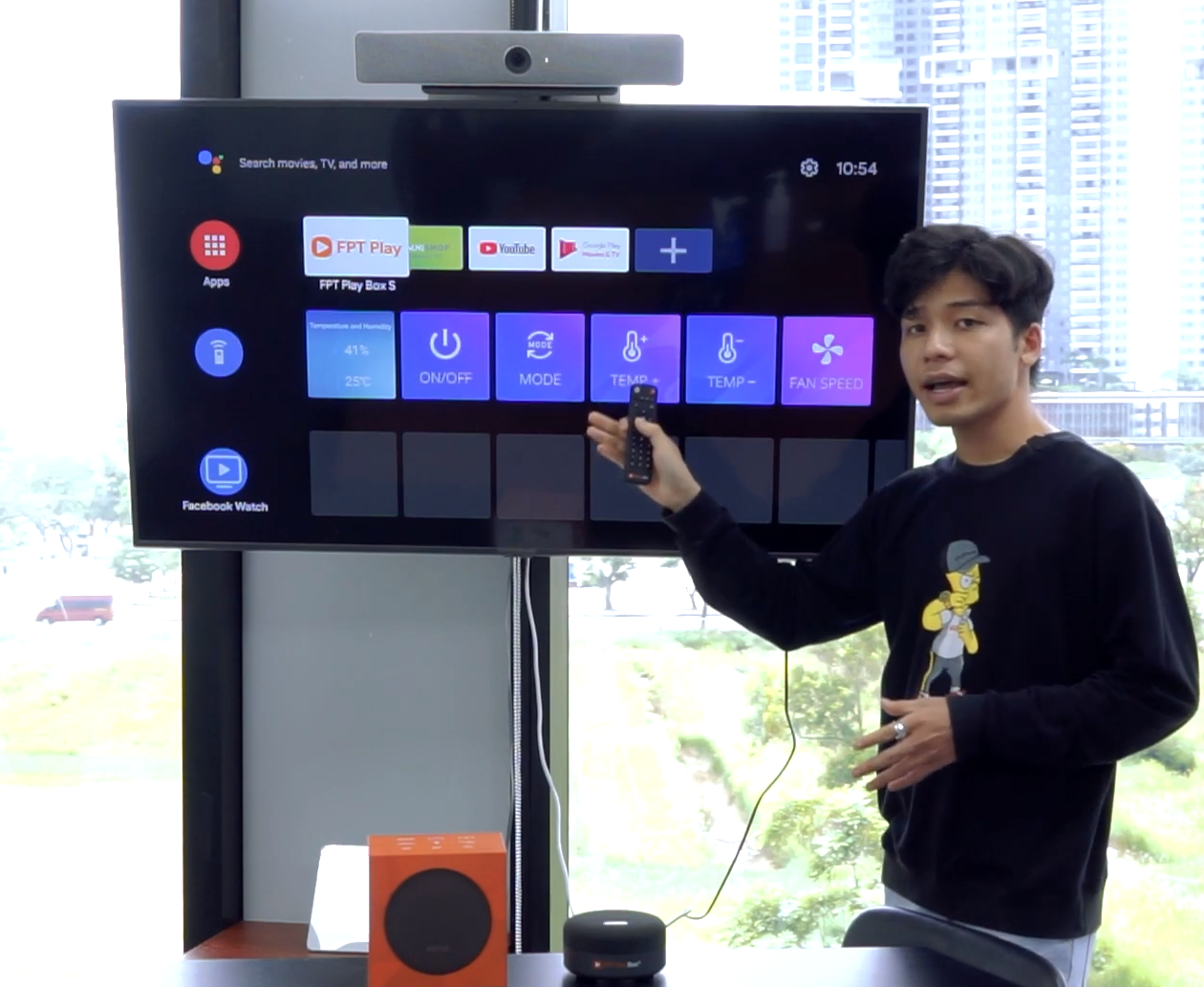 Giao diện FPT Play Box S