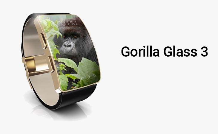 smartwatch kính gorilla glass
