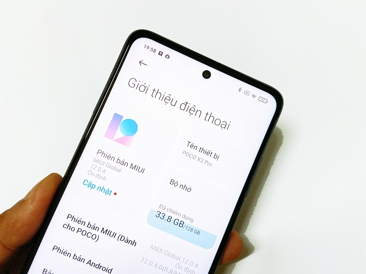 POCO X3 Pro chạy MIUI dành cho POCO phone