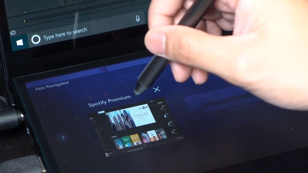 ZenBook Duo 14 UX482 App Navigator