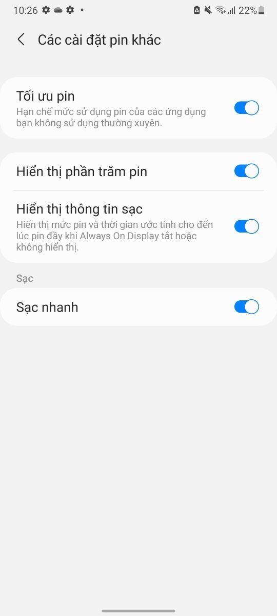 Tiết kiệm pin trên Android 11 (ảnh 4)