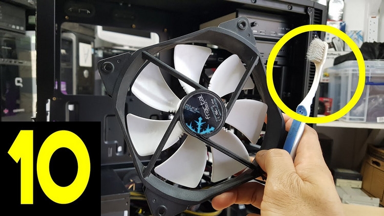 Làm sạch quạt CPU