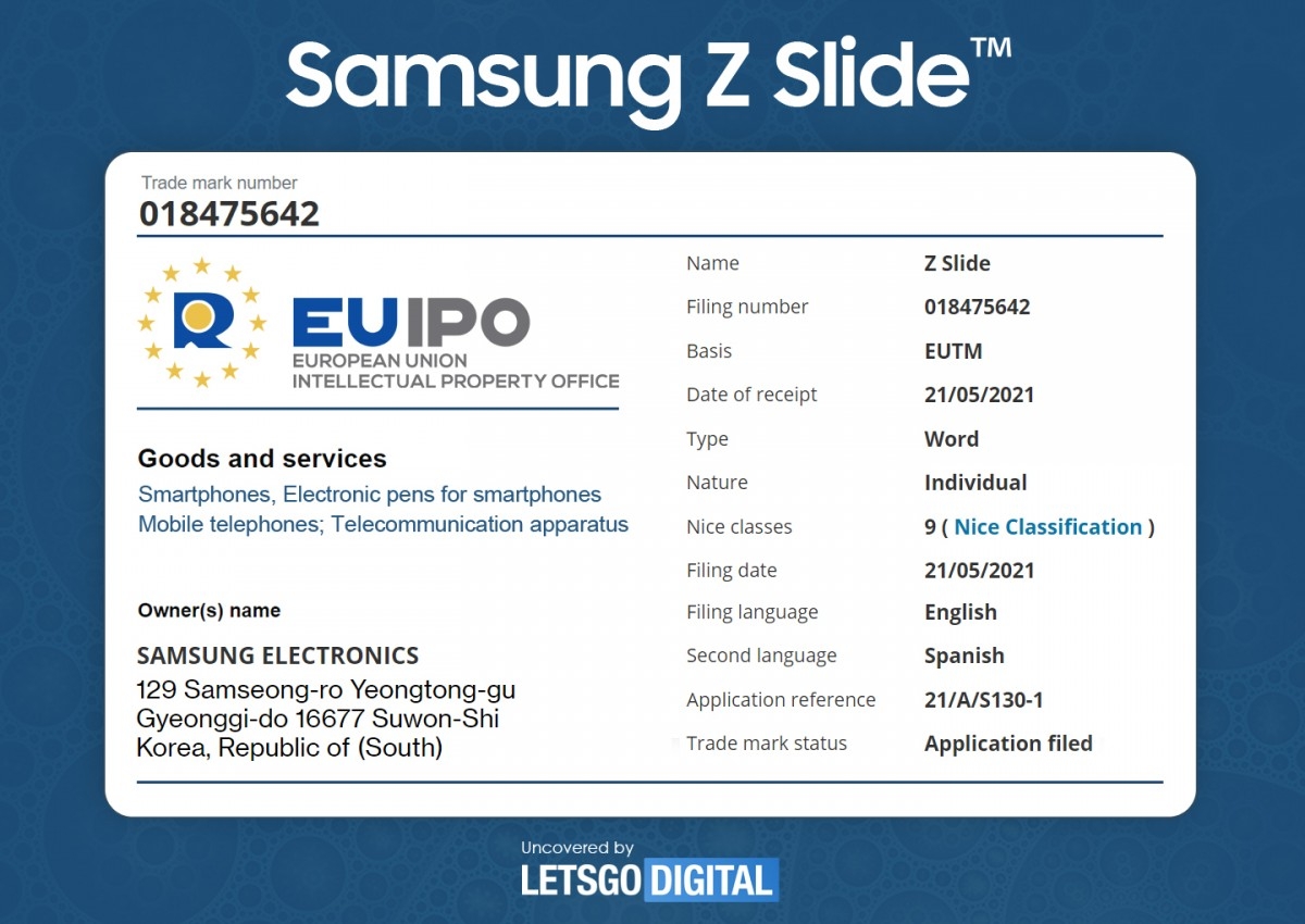 Samsung đăng ký thương hiệu Z Slide, smartphone màn hình cuộn