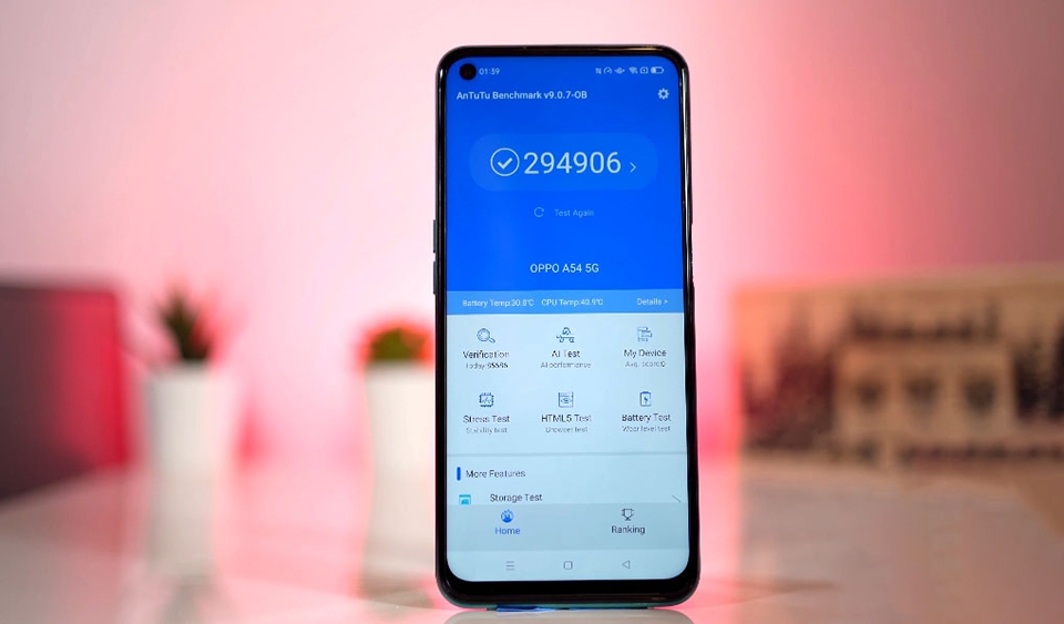 Sức mạnh OPPO A54 5G