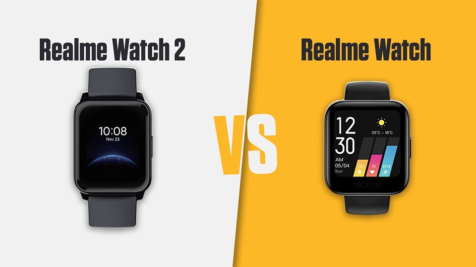 So sánh Realme Watch 2 và Realme Watch (ảnh 1) So sánh Realme Watch 2 và Realme Watch (ảnh 1)