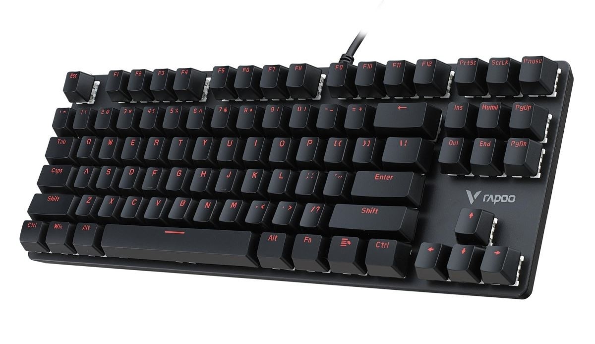 bàn phím cơ giá rẻ dưới 500k Rapoo V500 Alloy