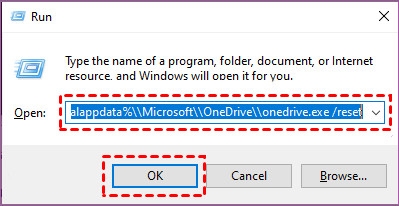Reset OneDrive - 1