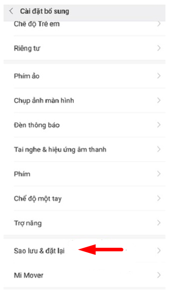 Thao tác bước 2