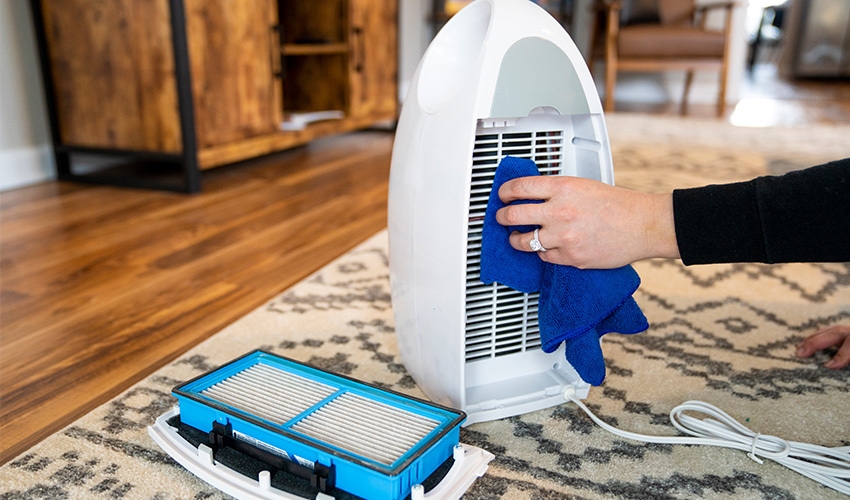 cách sử dụng máy lọc không khí 3