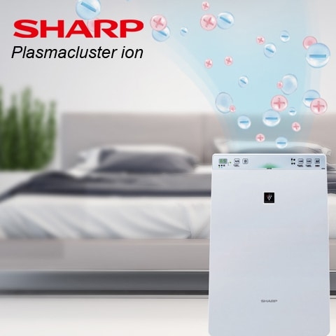 máy lọc không khí tốt nhất 2021 SHARP KC-F30EV-W