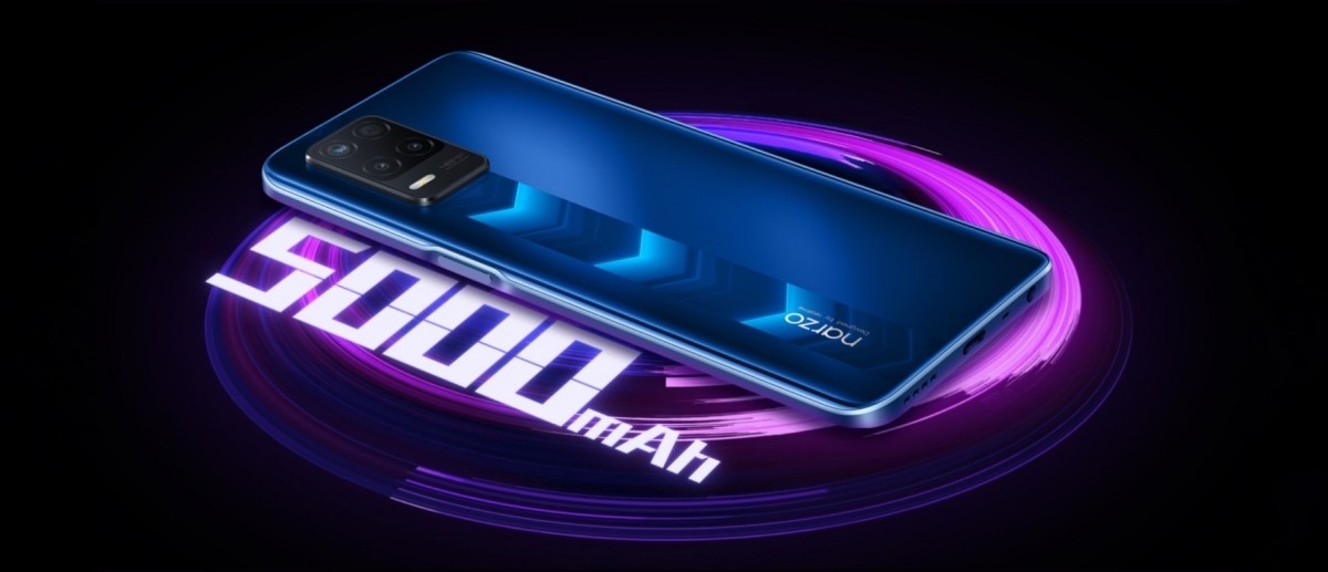 Realme Narzo 30 5G ra mắt với thiết kế mặt lưng mũi tên độc đáo