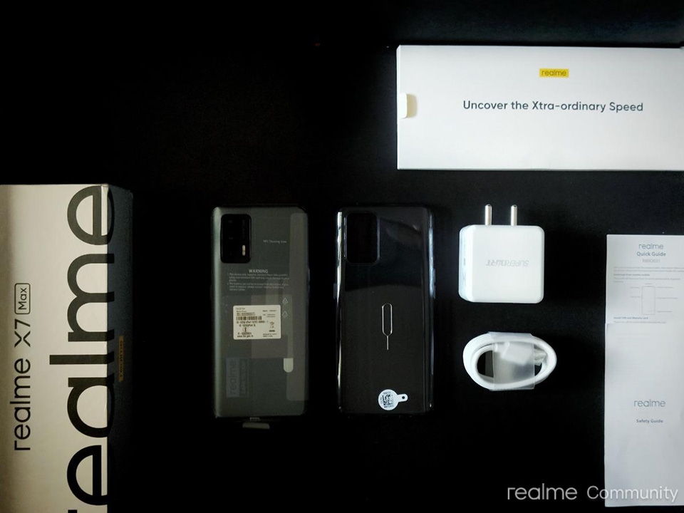 Mở hộp Realme X7 Max (ảnh 1)