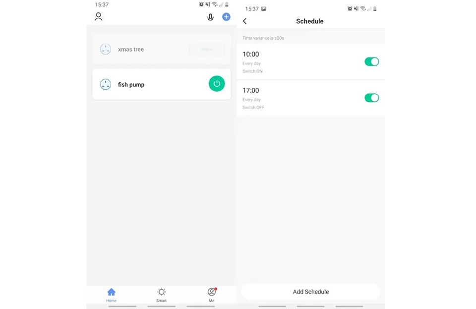 Hẹn giờ Smart Life