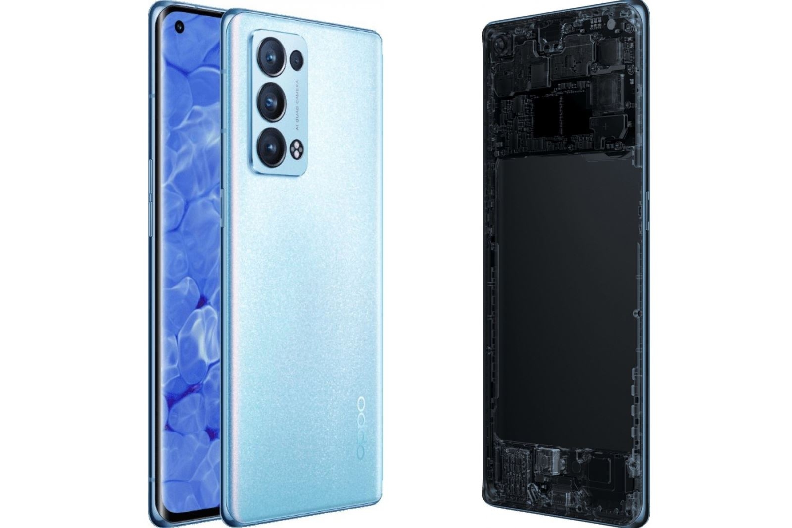 Rất nhiều hình ảnh OPPO Reno6 series được rò rỉ, có cả video