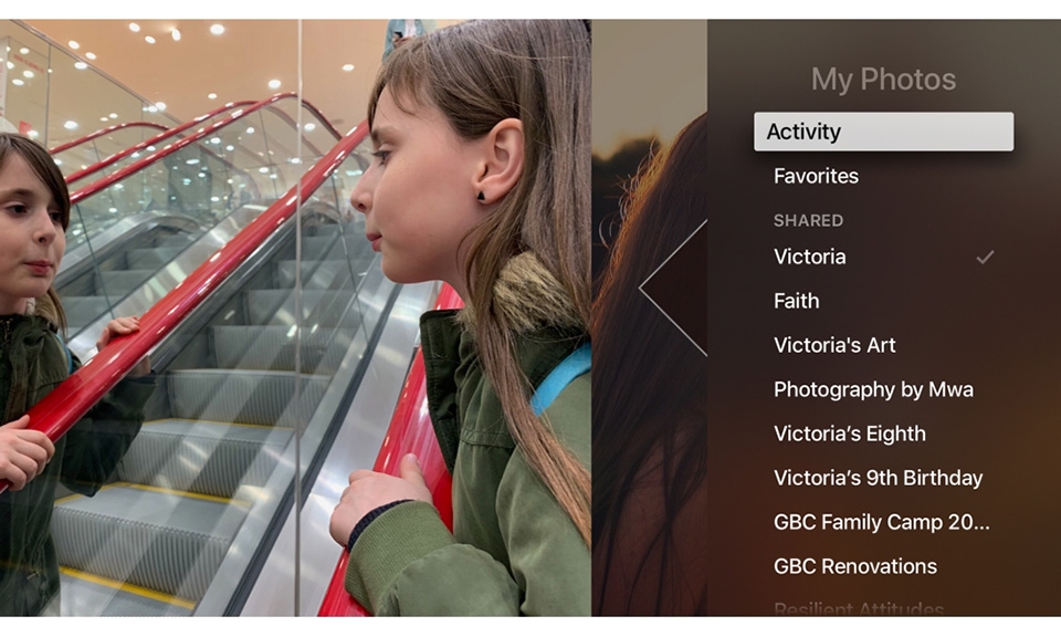 Trình bảo vệ màn hình từ iCloud
