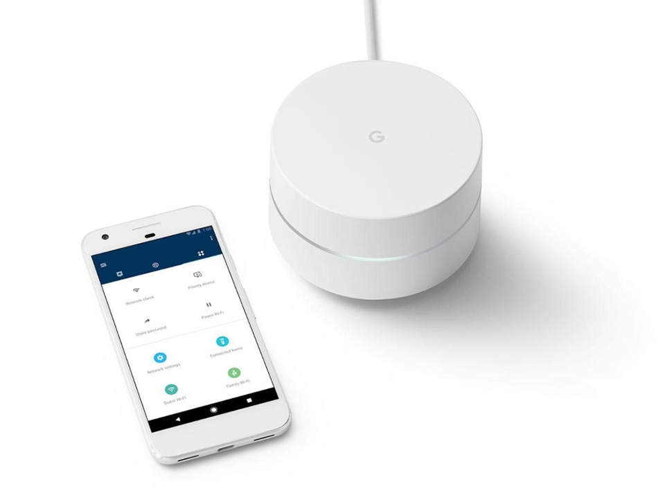 Điều khiển Google Wifi trên ứng dụng di động