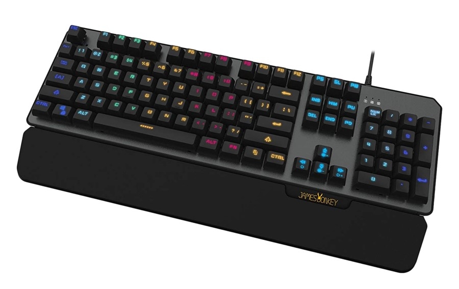 bàn phím cơ giá rẻ dưới 1 triệu James Donkey 610