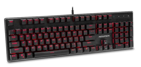 bàn phím cơ giá rẻ dưới 1 triệu Newmen GM310