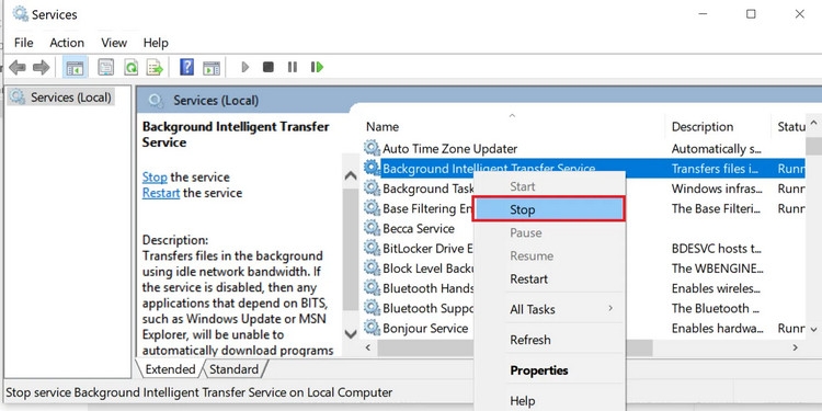 Reset Windows Update