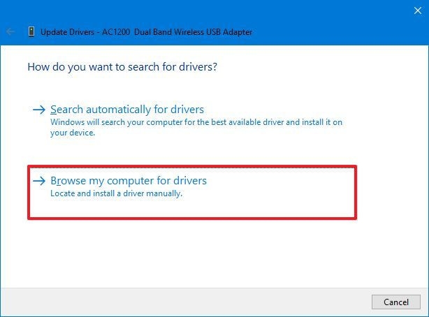 Cập nhật trình điều khiển Wi-Fi (2)