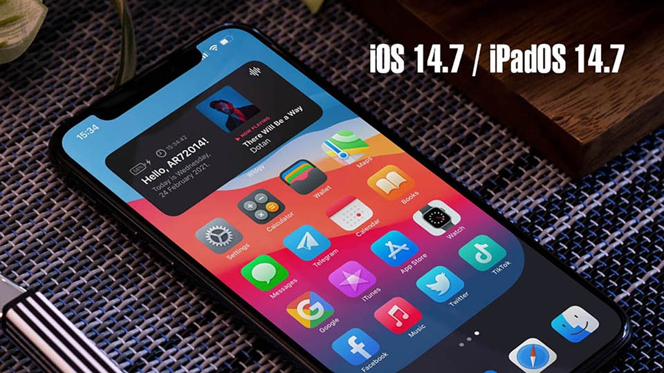 iOS 14.7 beta 2 được phát hành