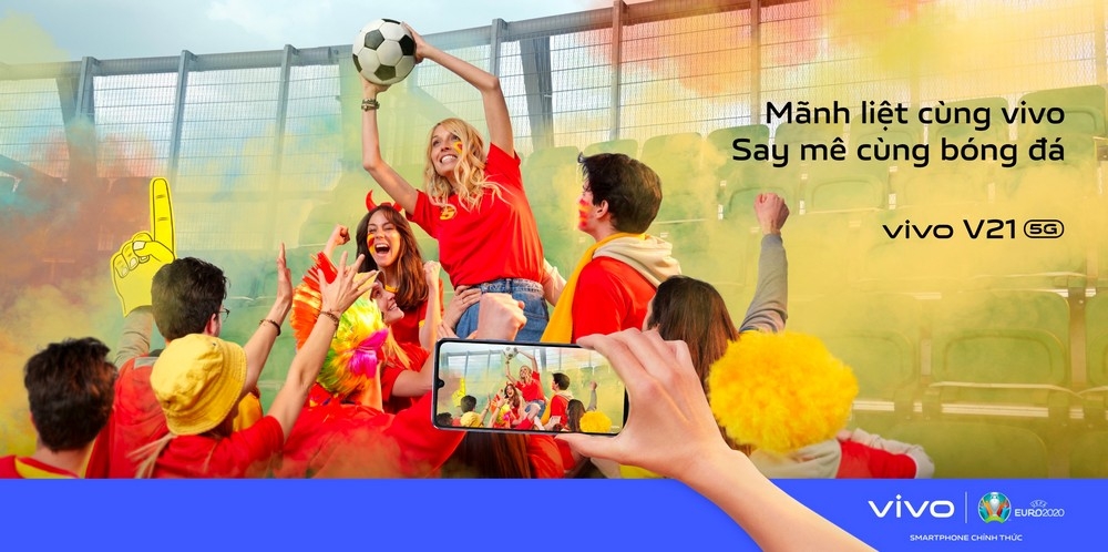 vivo là đối tác chính thức của EURO 2020 (1)