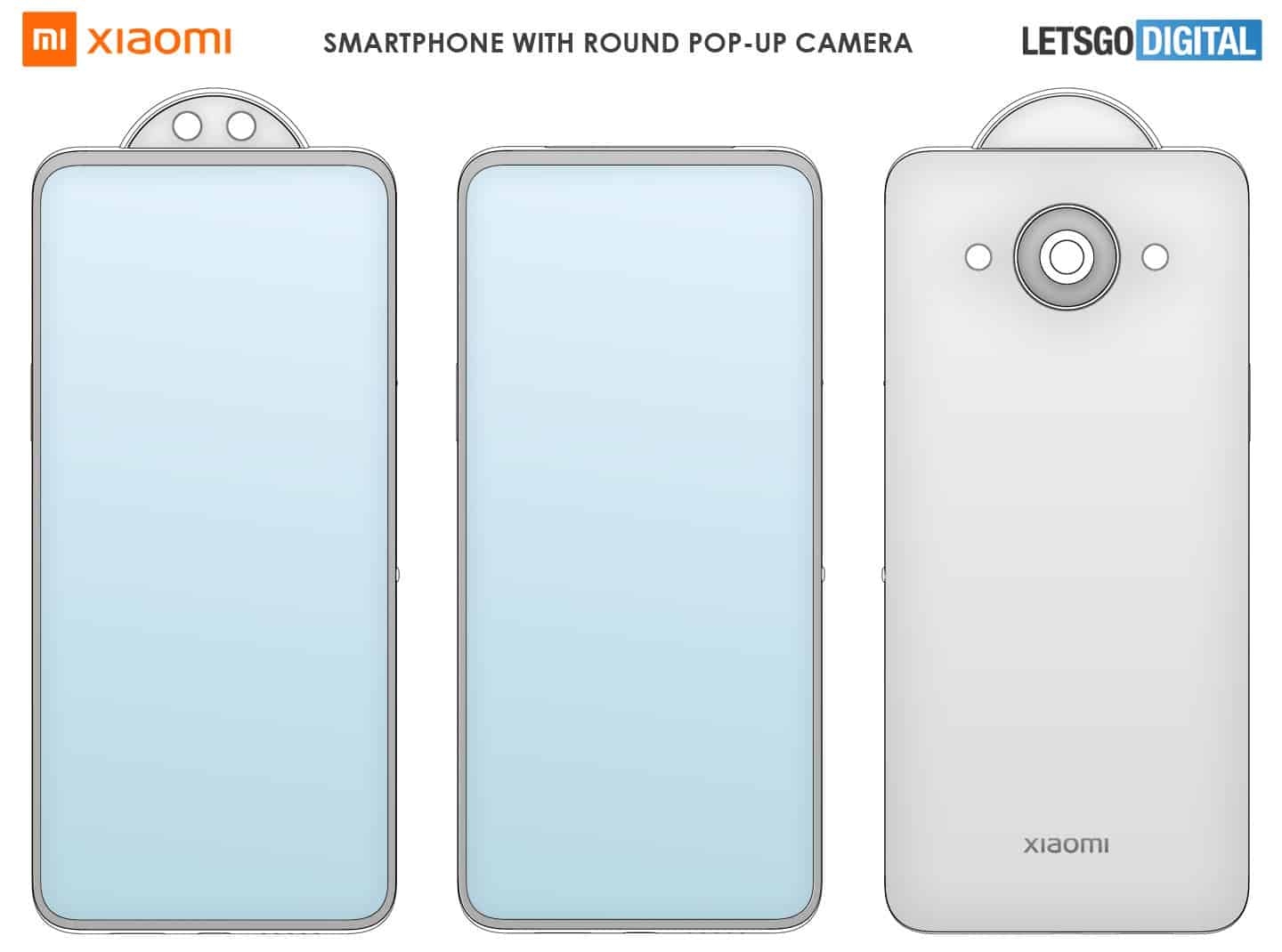 Lộ bằng sáng chế mới của Xiaomi với smartphone có camera selfie cực độc đáo