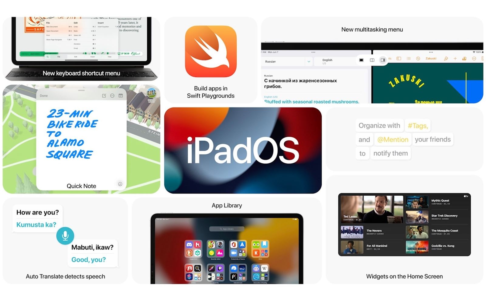 iPadOS 15 chính thức ra mắt: Tập trung vào Widgets và đa nhiệm