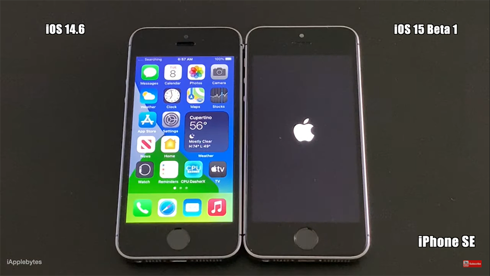 Đọ tốc độ iOS 15 beta 1 và iOS 14.6 (ảnh 1)