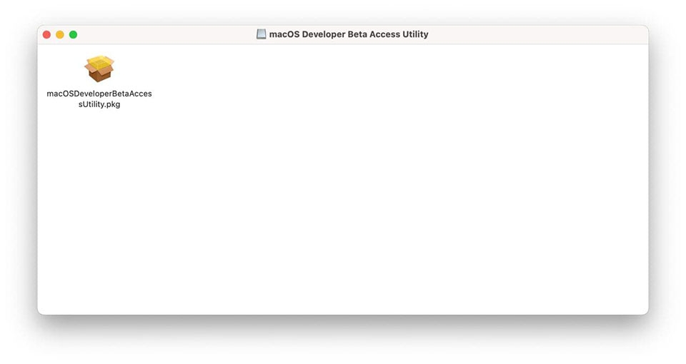 Cài đặt chứng chỉ của macOS Monterey