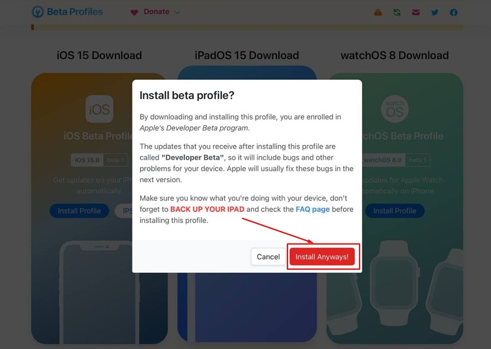 Tải về iPadOS 15