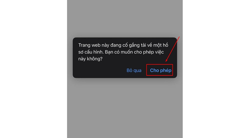 Tải về chứng chỉ iOS 15