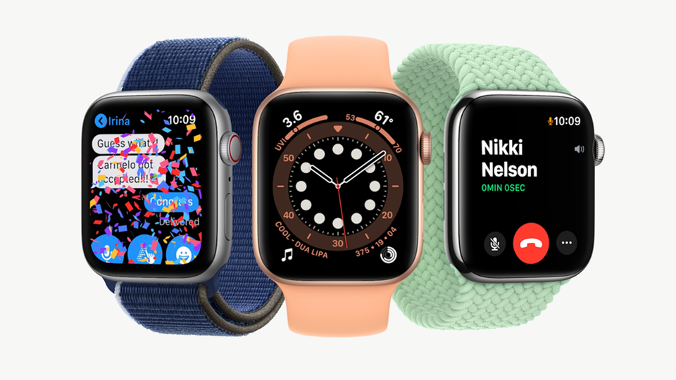 watchOS 8 tương thích nhiều mẫu Apple Watch