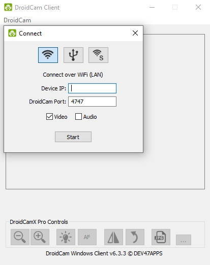 kết nối camera điện thoại với máy tính