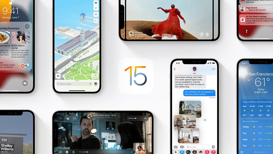 Khi nào Apple phát hành bản cập nhật iOS 15 public beta cho người dùng?