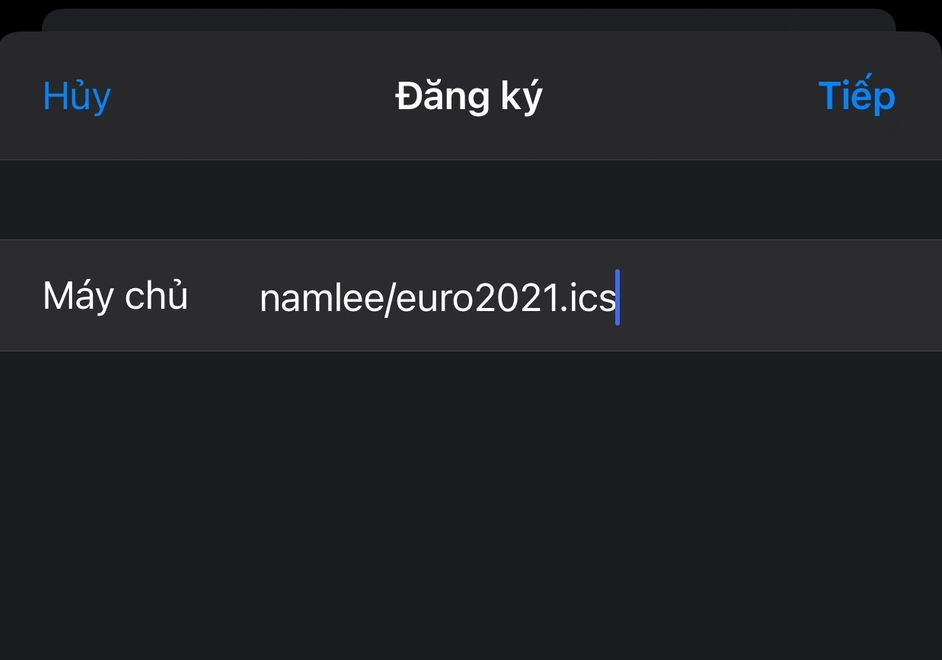 Copy đường dẫn dán vào mục Máy chủ, vậy là xong.