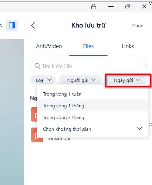 Hướng dẫn tìm hình ảnh trong tin nhắn từ Zalo trên máy tính (3)