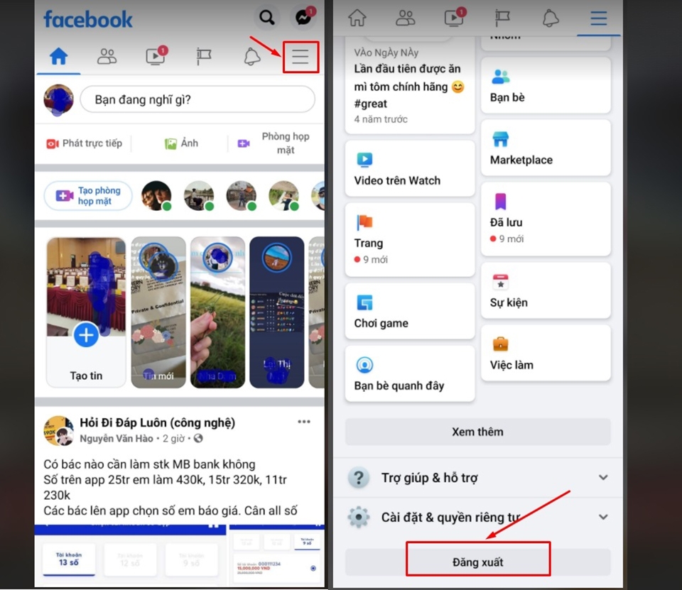 Gỡ tài khoản FB Gỡ tài khoản FB