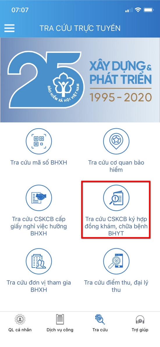 Cách tra cứu nơi khám BHYT và cấp giấy nghỉ việc hưởng BHXH