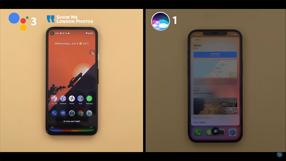 So sánh trợ lý ảo Siri trên iOS 15 và Google Assistant trên Android 12 (ảnh 3)