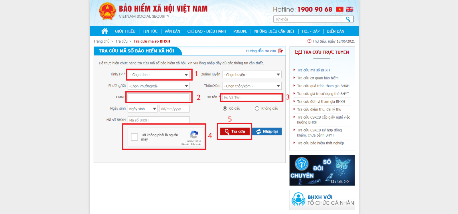 Tra cứu BHYT (ảnh 1)