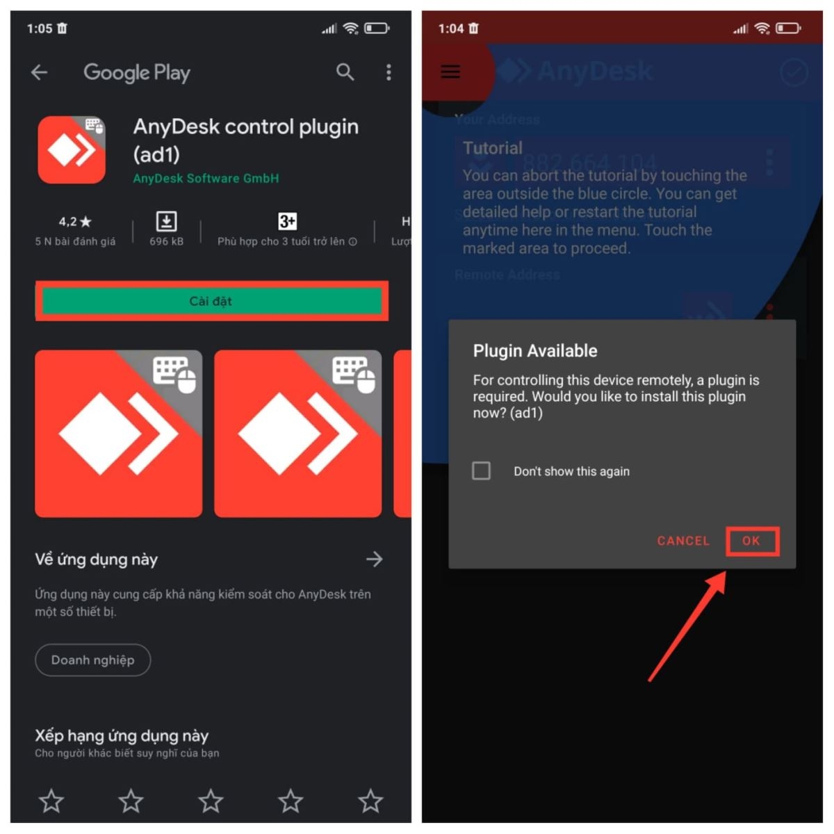 Mời dùng Anydesk: Điều khiển điện thoại từ xa trên thiết bị Android khác (2)