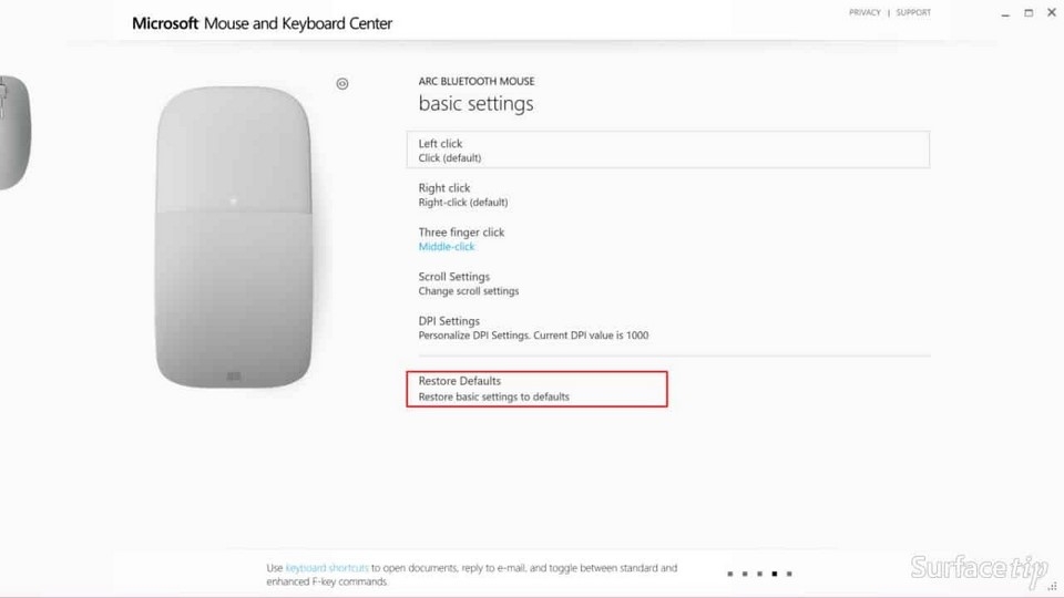 Mouse Keyboard Center