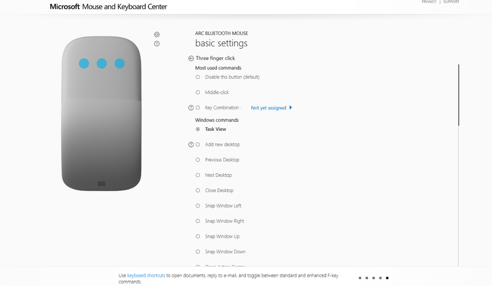 Mouse Keyboard Center