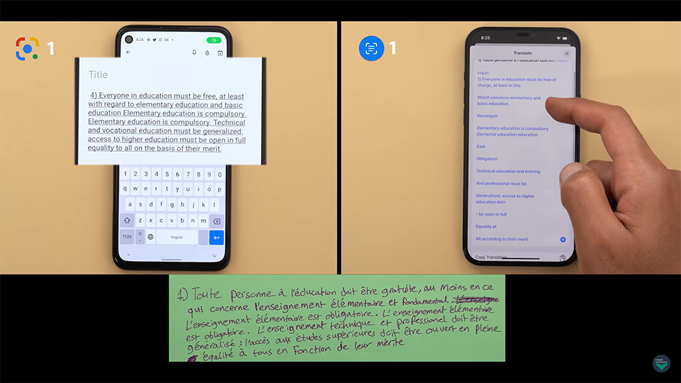 So sánh tính năng Live Text trên iOS 15 và Google Lens trong Android 12 (ảnh 2)