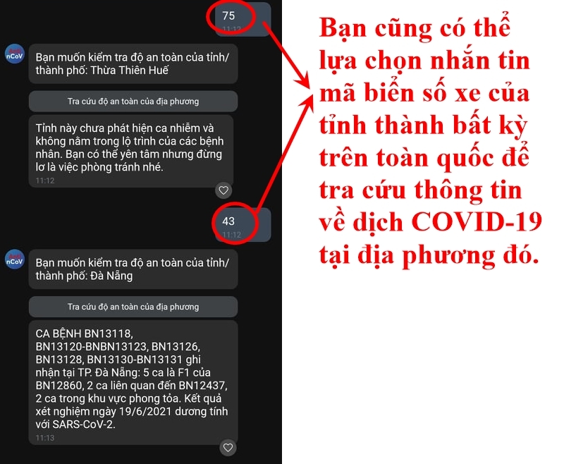 Cũng có thể sử dụng mã biển số xe để tra cứu tại nhiều tỉnh thành khác nhau