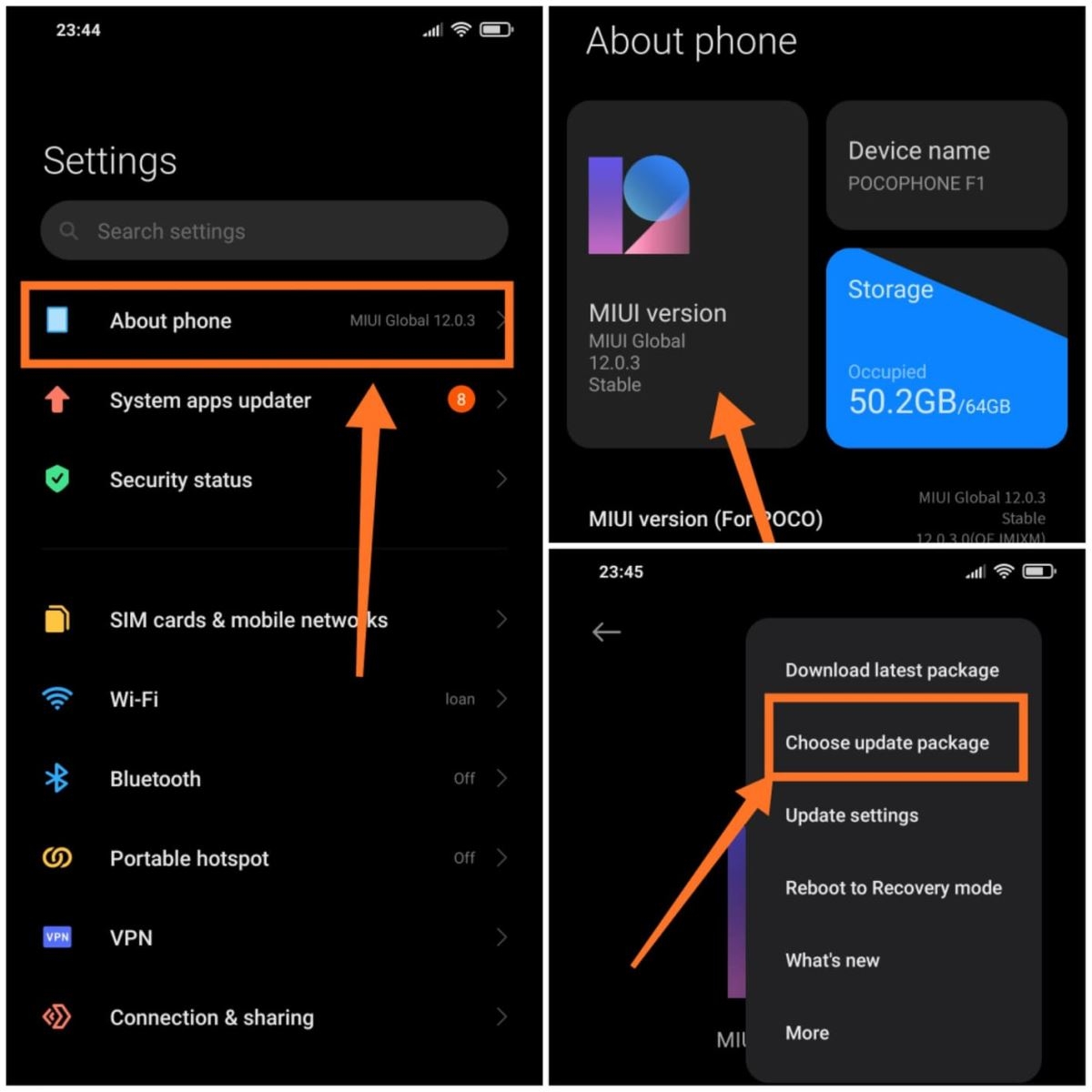 Cách up rom trực tiếp trên Xiaomi, Mi và Redmi không dùng máy tính