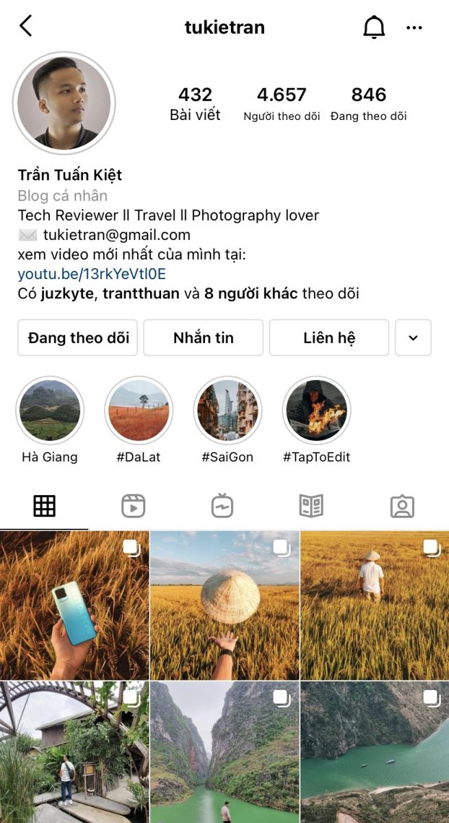 Hướng dẫn tăng follow Instagram - tin nổi bật
